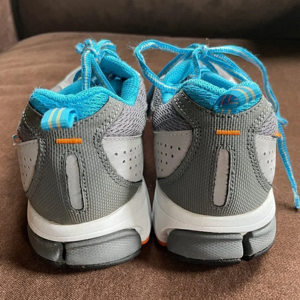 Nike Pegasus 27 Trail Sneaker Woman’s Size 7 Gray Turquoise Orange 407902-002